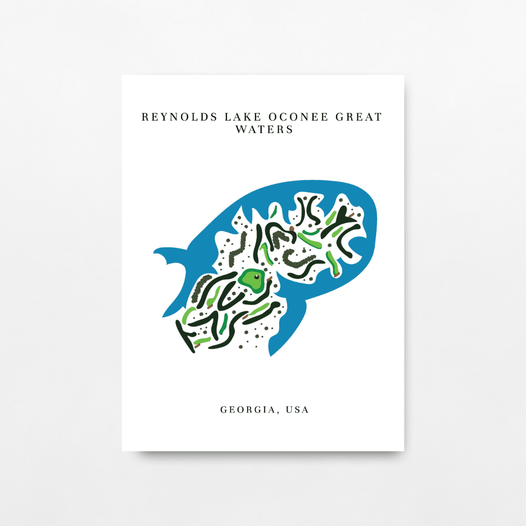 Reynolds Lake Oconee Great Waters, Golf Course Print, Georgia